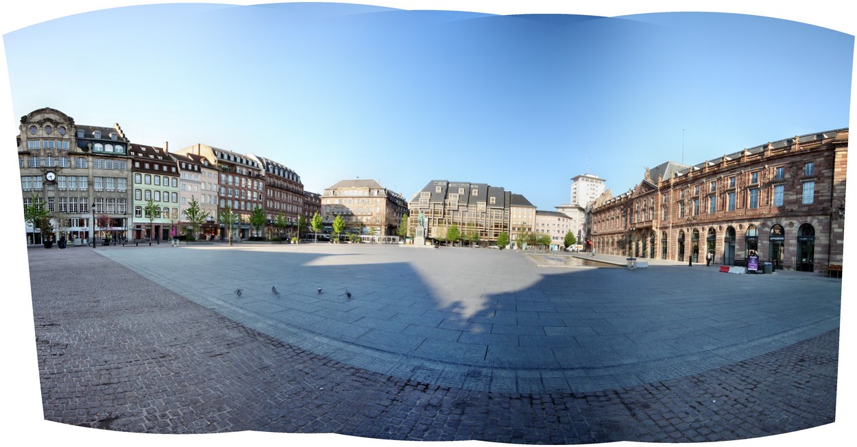Strassburg am Morgen 