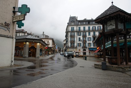 Chamonix-Mont-Blanc-morgens