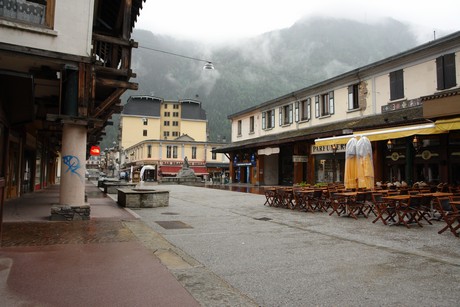 Chamonix-Mont-Blanc-morgens