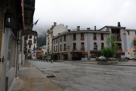 Chamonix-Mont-Blanc-morgens