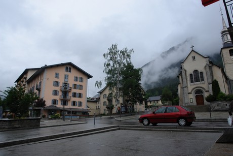 Chamonix-Mont-Blanc-morgens