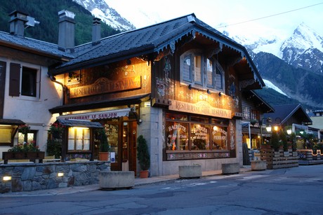 Chamonix-Mont-Blanc-nacht