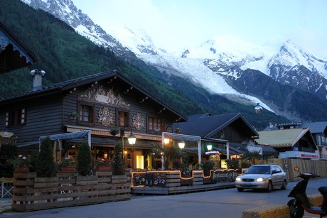 Chamonix-Mont-Blanc-nacht