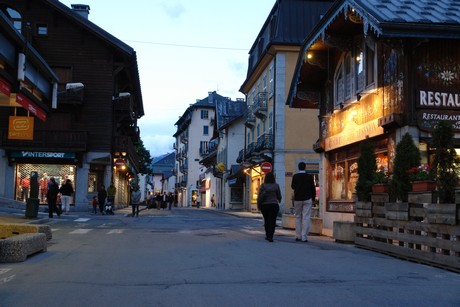 Chamonix-Mont-Blanc-nacht