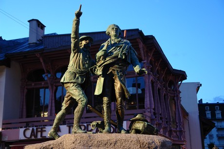 Chamonix-Mont-Blanc-nacht