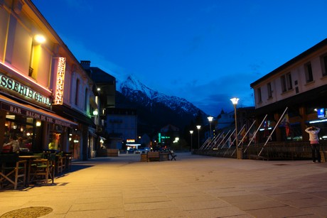 Chamonix-Mont-Blanc-nacht