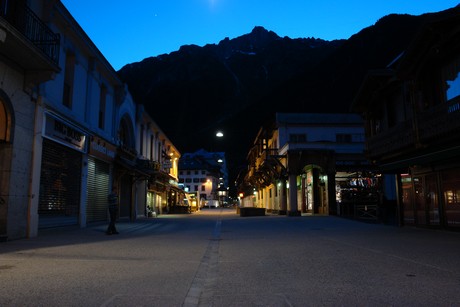 Chamonix-Mont-Blanc-nacht
