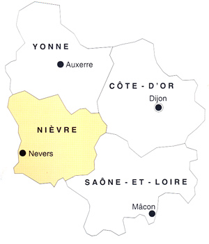Burgund - Departement Nievre