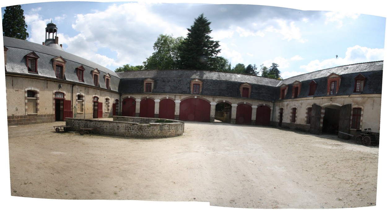 Saint-Fargeau - Garten