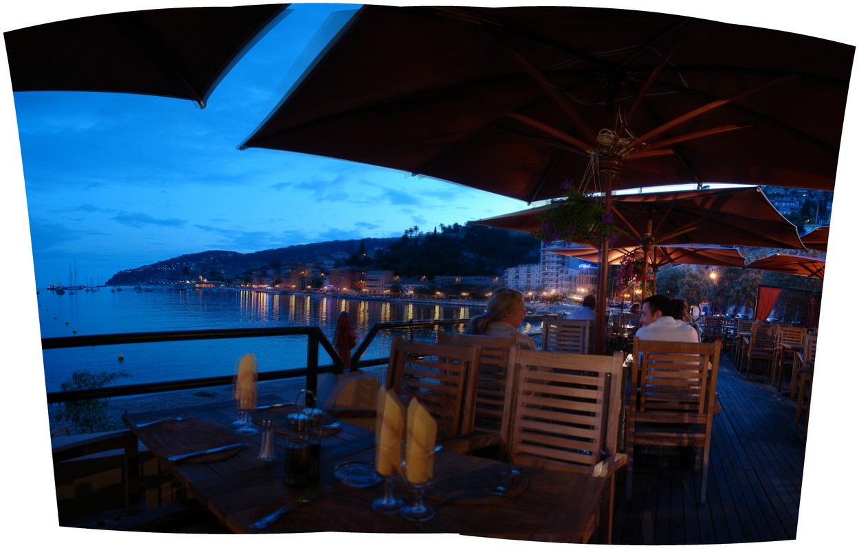 Villefranche-sur-Mer bei Nacht