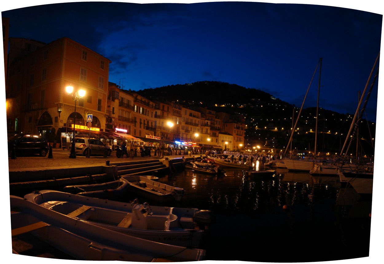 Villefranche-sur-Mer bei Nacht